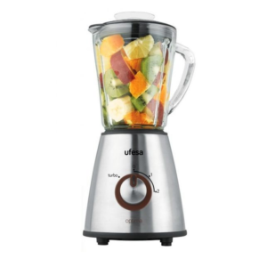 LICUADORA UFESA INOX 800ML 300W JARRA VIDRIO - BS4704