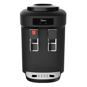 DISPENSER MIDEA DE MESA P/ BOTELLON FRIO Y CALIENTE NEGRO - YDD1654T
