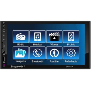 AUTORADIO ECOPOWER EP-7008 7" BT/AND10/GPS/WIFI/2GB RAM/32GB - PCH31357